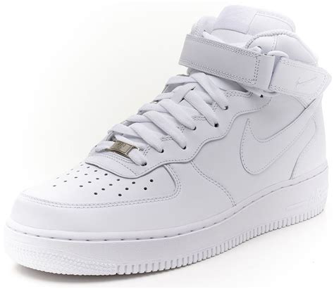 nike air force leder weiß